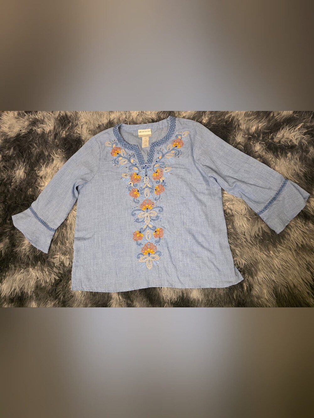 Alfred Dunner Embroidered Blouse